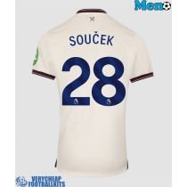 West Ham United Tomas Soucek #28 Replica Away Shirt 2025-26 Short Sleeve